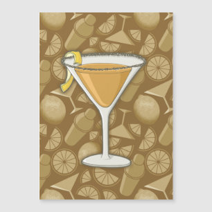 Sidecar Cocktail Magnetkarte
