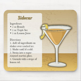 Sidecar Cocktail Mousepad