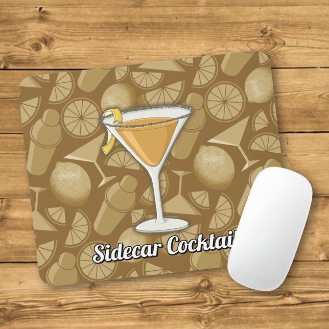 Sidecar Cocktail Mousepad (Von Creator hochgeladen)