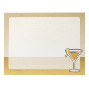 Sidecar Cocktail Notizblock