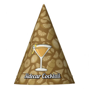 Sidecar Cocktail Partyhütchen