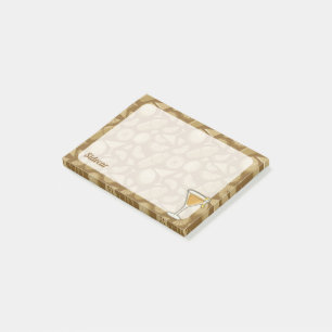 Sidecar Cocktail Post-it Klebezettel