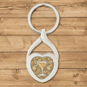 Sidecar Cocktail Schlüsselanhänger