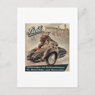 Sidecar Postkarte