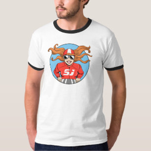 Sidecare Judy der Raglan-Baseball-T - Shirt Männe