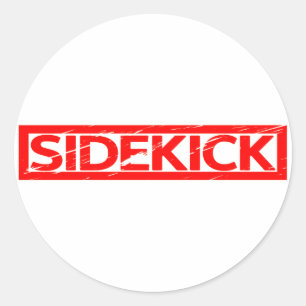 Sidekick-Briefmarke Runder Aufkleber