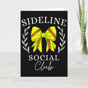 Sideline Social Club Coquette Softll Mom Sister Br Karte