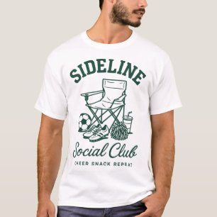 Sideline Social Club Fußballmutter T-Shirt