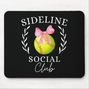 Sideline Social Club Kokette Softll Mama Schwester Mousepad