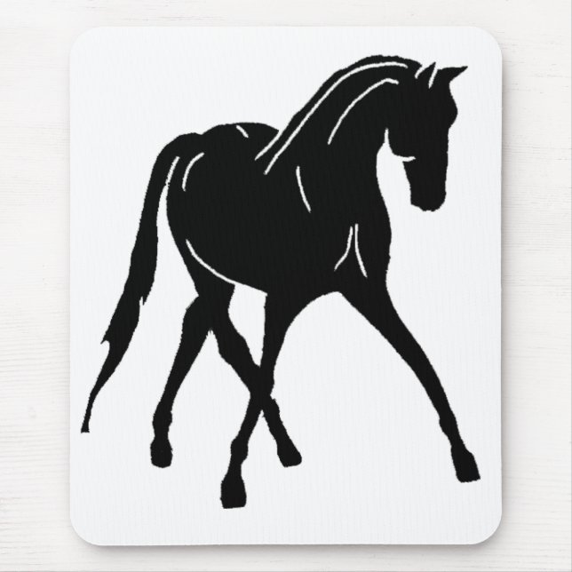 Sidepass Dressage-Pferd Mousepad (Vorne)