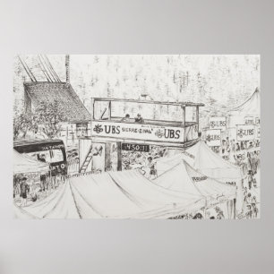 Siders to Zinal Mountain Race The Finish 2012. Poster