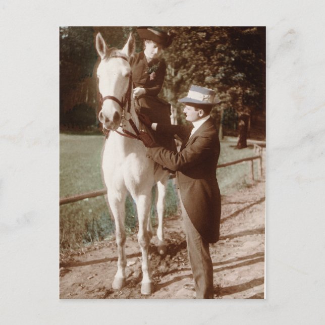 Sidesaddle Postkarte (Vorderseite)