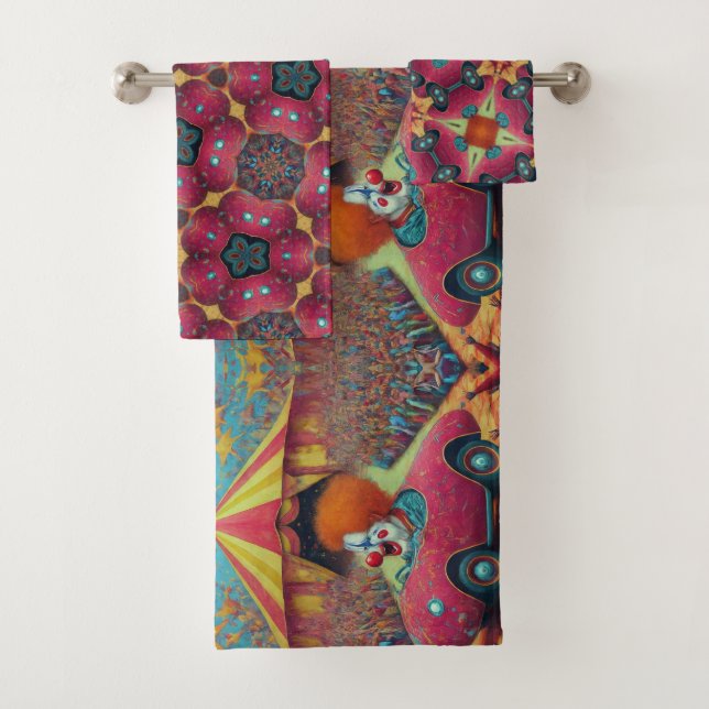 Sideshow Alley Spoke Handtuch Set (Insitu)