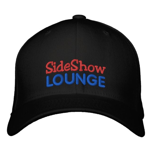 SIDEShow LOUNGE Cap Bestickte Baseballkappe (Vorderseite)