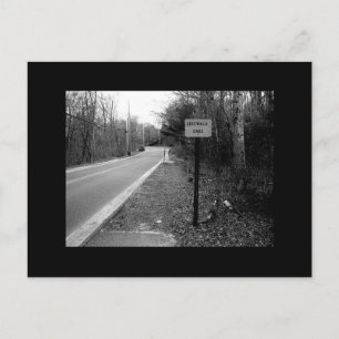 Sidewalk Ends Postkarte