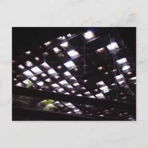 Sidewalk Himmelslicht von unten Postkarte