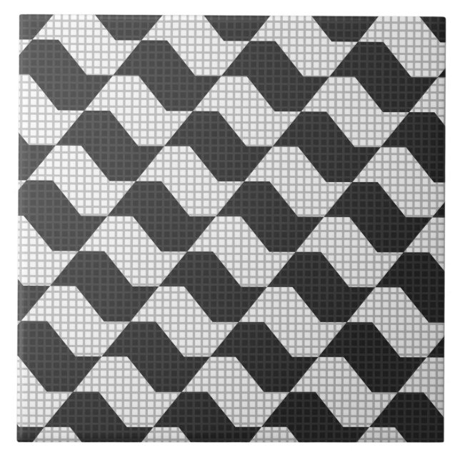 Sidewalk paulista - SP Fliese (Vorderseite)