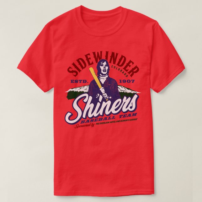 Sidewinder Shiners Baseball T-Shirt (Design vorne)