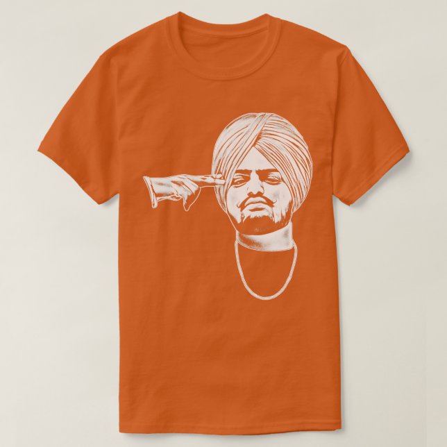 Sidhu Moose Wala T-Shirt (Design vorne)