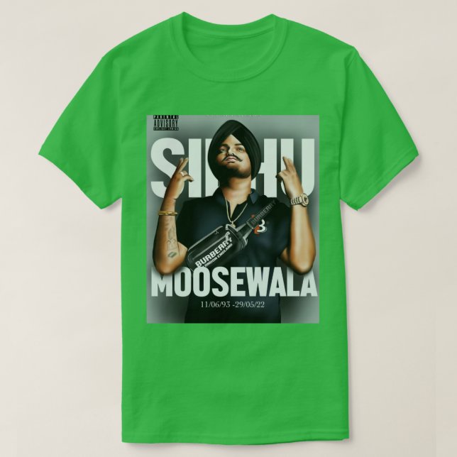 Sidhu Moosewala 4 T-Shirt (Design vorne)