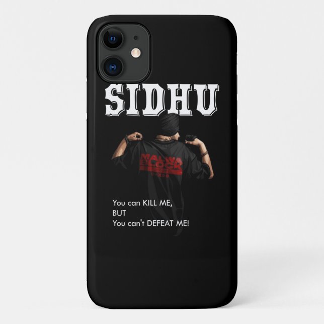 Sidhu Moosewala Desi Merch Punjabi  Pullover  Case-Mate iPhone Hülle (Rückseite)