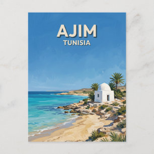 Sidi Jmour Ajim Tunesien Postkarte