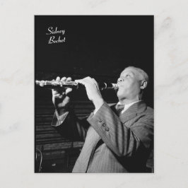 Sidney Bechet Postkarte