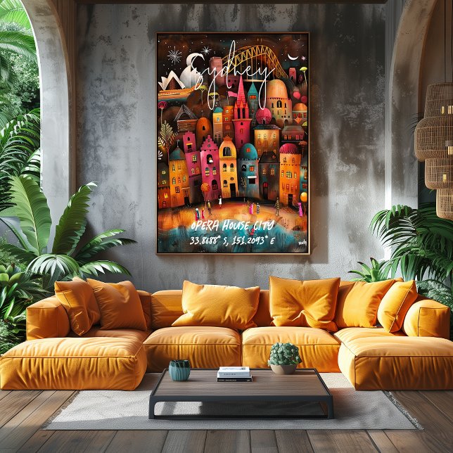 Sídney: Ciudad de la Ópera Poster (Von Creator hochgeladen)