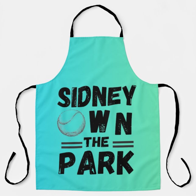 Sidney High School Own of Park HS Schürze (Vorderseite)