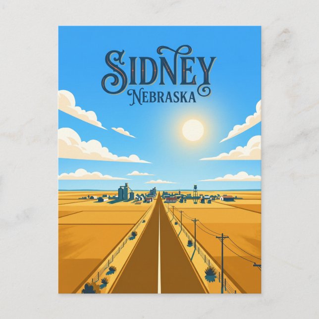 Sidney USA Postkarte (Vorderseite)