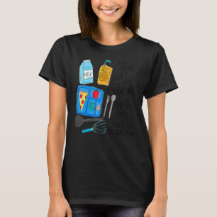 Sie arbeitet bereitwillig mit ihren Händen Lunch L T-Shirt