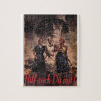 Sie auch, müssen helfen! _Propaganda Plakat