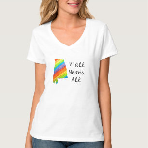 Sie bedeuten alles V-Hals T-Shirt
