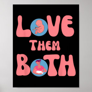 Sie beide für das Leben weiblicher Rage Feminismus Poster