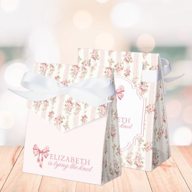 Sie bindet das Brautparty des "Knot Coquette Bow" Geschenkschachtel (Von Creator hochgeladen)