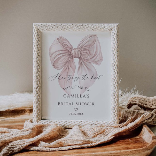 Sie bindet das Brautparty des Knotenbruchs zusamme Poster (Von Creator hochgeladen)