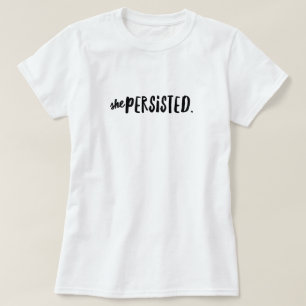 Sie blieb motivierend Zitat T-Shirt