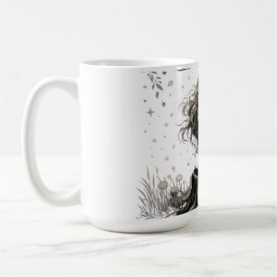 Sie blüht mit den Schatten Kaffeetasse