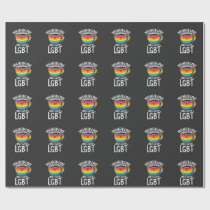 Sie brauchen Liebe und einen Cup mit LGBT-Preis Mo Geschenkpapier