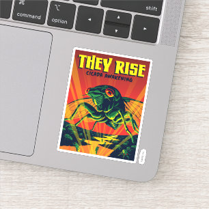 Sie bringen Cicada zum Erwachen Aufkleber