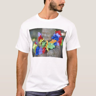 Sie Buddha glauben es - leben Sie - Text-Rückseite T-Shirt