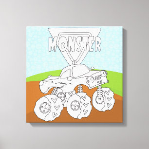 Sie Color Me und fügen Ihre TextWrapped-Leinwand ( Leinwanddruck