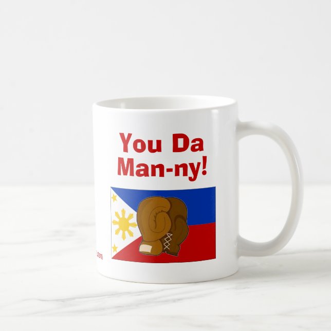 Sie DA Mann-ny! Tasse (Rechts)
