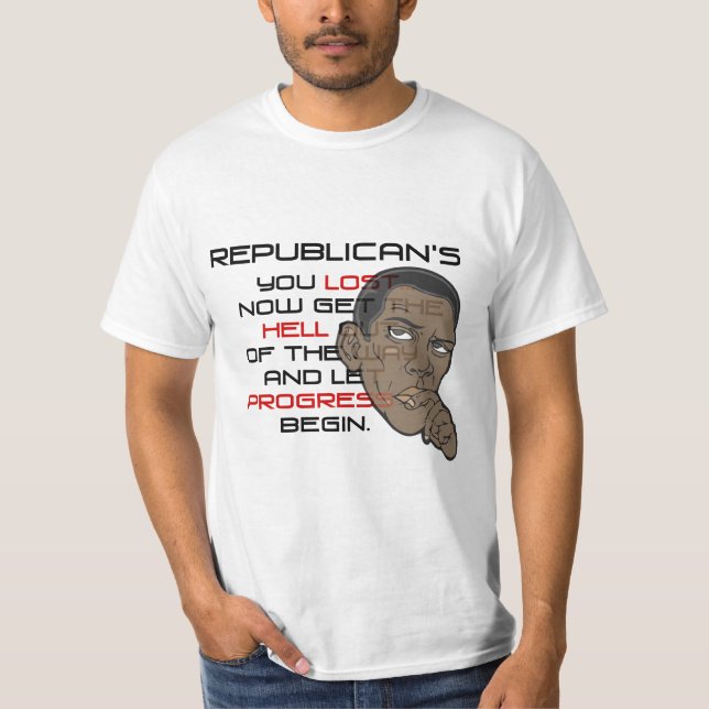 SIE DES REPUBLIKANERS VERLOREN T-Shirt (Vorderseite)
