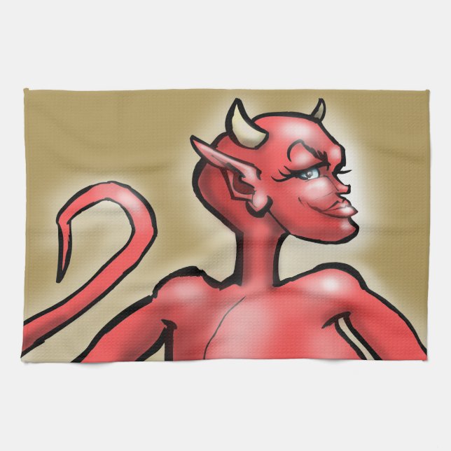 Sie Devil Handtuch (Horizontal)