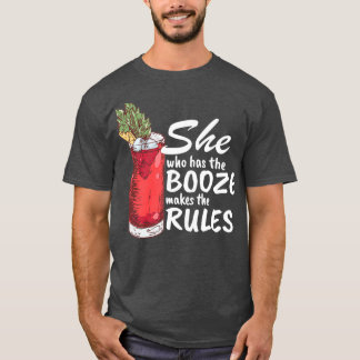 Sie, die den Schwung hat, macht die Regeln zum Bar T-Shirt