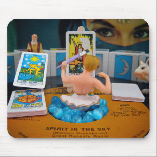 Sie, die Glück Mousepad schafft