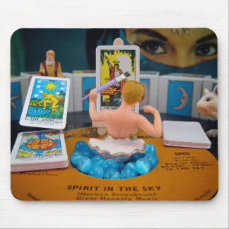 Sie, die Glück Mousepad schafft