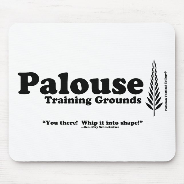 "Sie dort!  Peitschen Sie ihn in Form! " Mousepad (Vorne)