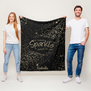 Sie ein bisschen Spargel, wohin sie auch geht Fleecedecke